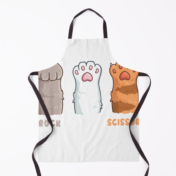 Item preview, Cat Lover Cat Owner Funny Cat Rock Paper Scissors T-Shirt designed and sold by Badriiiii.