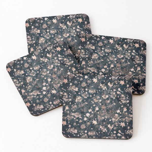 Item preview, Sakura Blossoms Dark Textured Artwork designed and sold by WitchyBotanicaArt.