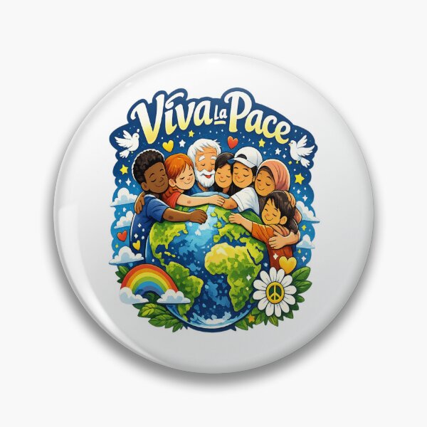 Item preview, Viva La Pace – Abbraccio al Mondo designed and sold by RipantinaFantasy .