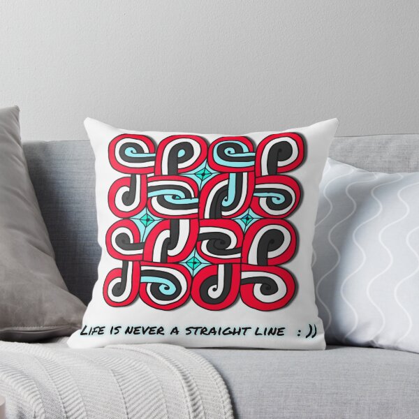 Item preview, Bold geometric Celtic Knot-style pattern with motivational message designed and sold by Stitched Stories.
