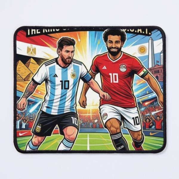 Item preview, Salah vs Messi Football Legends T-Shirt designed and sold by BodaZZ.