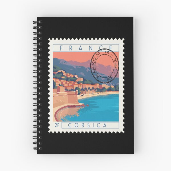 Item preview, Ajaccio Corsica France Postage Stamp Travel Sticker designed and sold by stickercuffs.