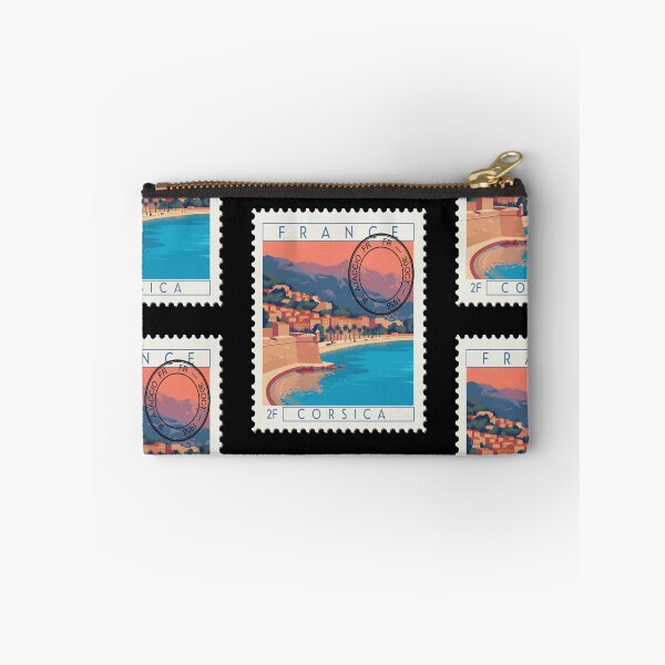 Item preview, Ajaccio Corsica France Postage Stamp Travel Sticker designed and sold by stickercuffs.