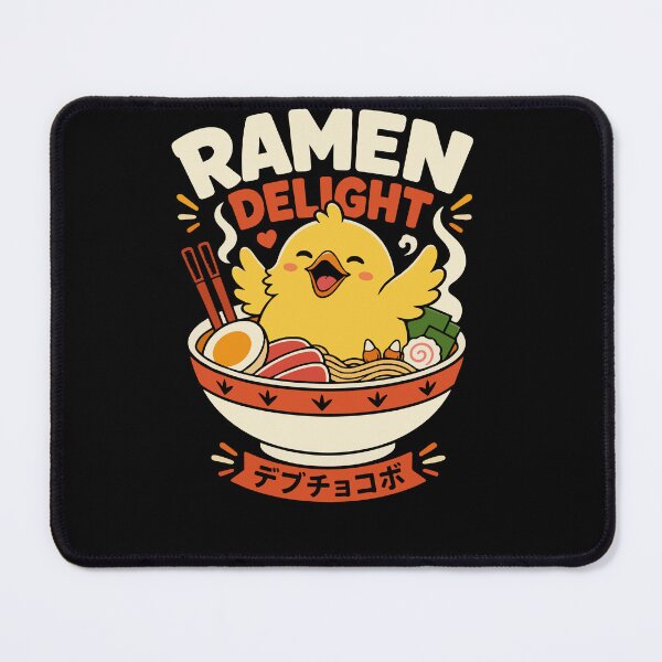 Item preview, Ramen Delight – Cute Kawaii Chick Noodle Bowl Vector Design designed and sold by Huddy-clothes.