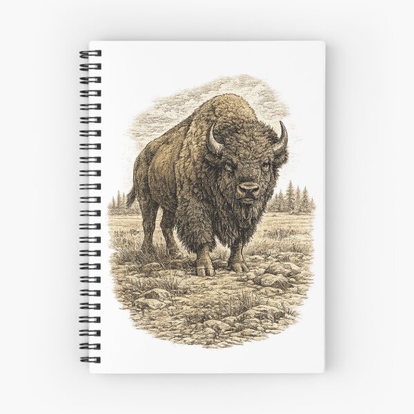 Item preview, Prairie Monarch (American Bison) designed and sold by KrungiT Design .