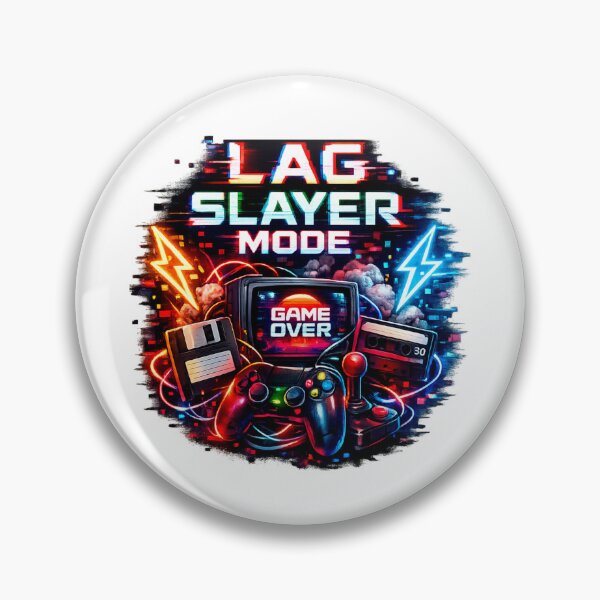 Item preview, Lag Slayer Mode – RGB Gamer Graphic | Pixel Lightning Techwear Design designed and sold by Lunaraluxy.