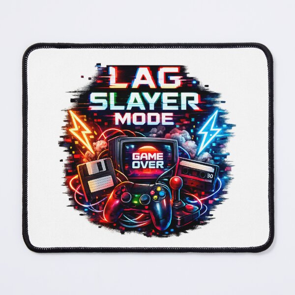 Item preview, Lag Slayer Mode – RGB Gamer Graphic | Pixel Lightning Techwear Design designed and sold by Lunaraluxy.