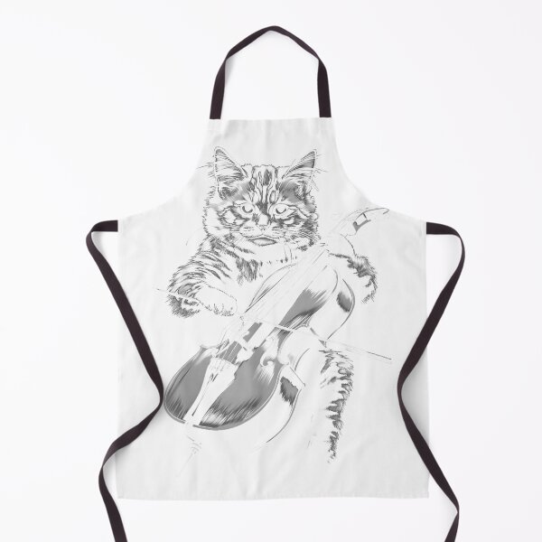 Item preview, Cat Playing Cello Vintage Jazz Musician Cellist T-Shirt for Men Women Kids designed and sold by KTY-NUSS.