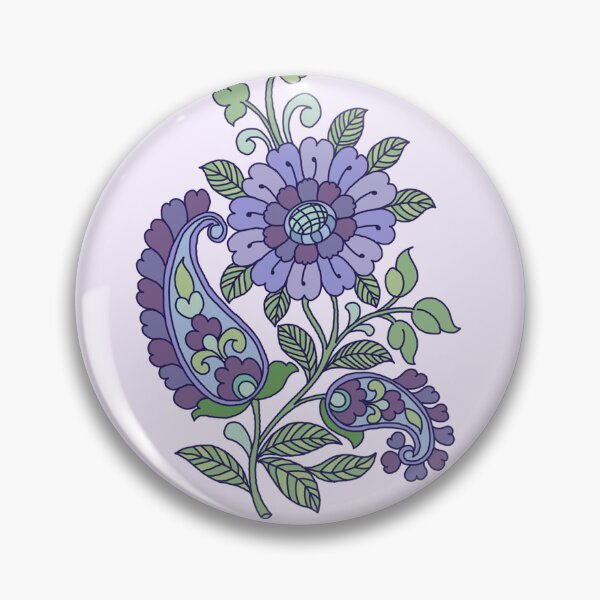 Item preview, Purple Paisley Flower designed and sold by Mirabel Design.