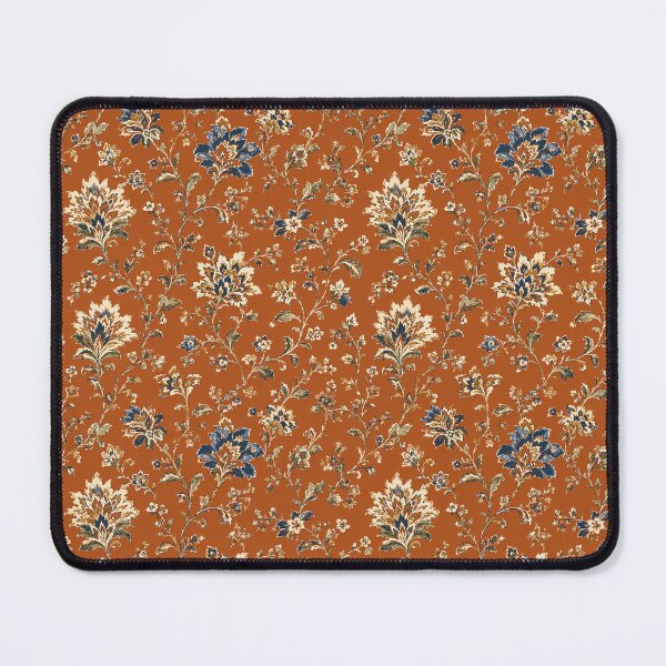 Item preview, Elegant Burnt Orange Vintage Floral Damask Pattern designed and sold by PatternFranzy.