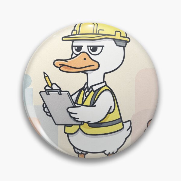 Item preview, Official Duck Inspector designed and sold by PictorialWhimsy.
