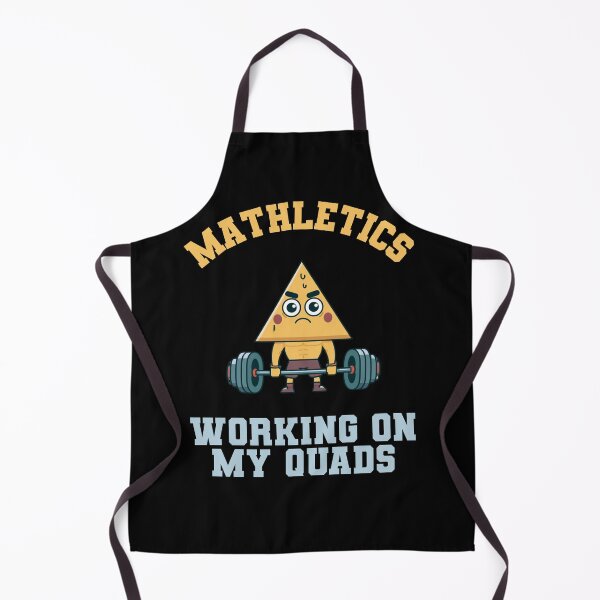 Item preview, Funny Mathletics Working On My Quads Math Teacher Gym Shirt designed and sold by VectorForge.