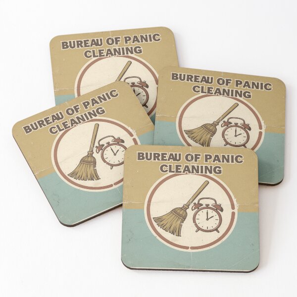 Item preview, Bureau of Panic Cleaning designed and sold by PictorialWhimsy.