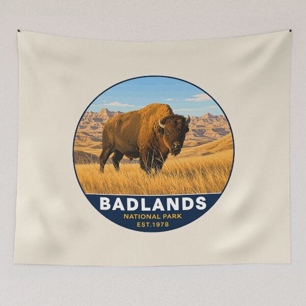 Item preview, Badlands National Park South Dakota designed and sold by Gideon Emmerich.
