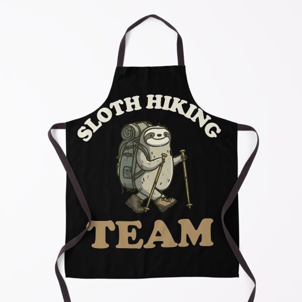 Item preview, Funny Sloth Hiking Team Cute Slow Hiker Outdoor Shirt designed and sold by VectorForge.