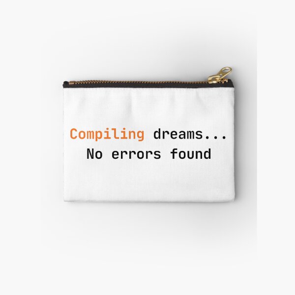 Item preview, Compiling Dreams No Errors Found – Positive Programmer T-Shirt designed and sold by zzinthestore.