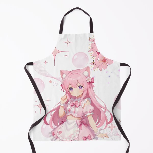 Item preview, Cute Pink-Hair Anime Girl designed and sold by SquareSign.