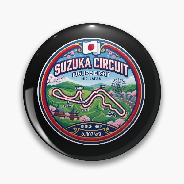 Item preview, Suzuka Circuit Japanese Motorsport Icon And Heritage designed and sold by enzoade.