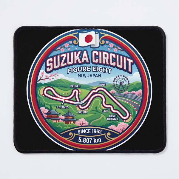 Item preview, Suzuka Circuit Japanese Motorsport Icon And Heritage designed and sold by enzoade.