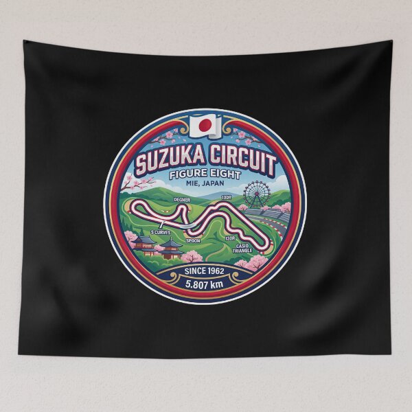 Item preview, Suzuka Circuit Japanese Motorsport Icon And Heritage designed and sold by enzoade.