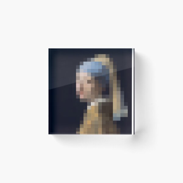 Item preview, mosaic girl-Girl with a Pearl Earring- designed and sold by DRIPPED-STORE.