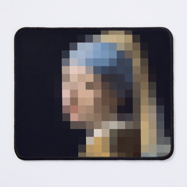 Item preview, mosaic girl-Girl with a Pearl Earring- designed and sold by DRIPPED-STORE.