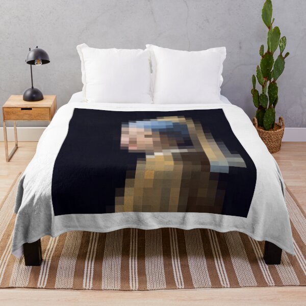 Item preview, mosaic girl-Girl with a Pearl Earring- designed and sold by DRIPPED-STORE.