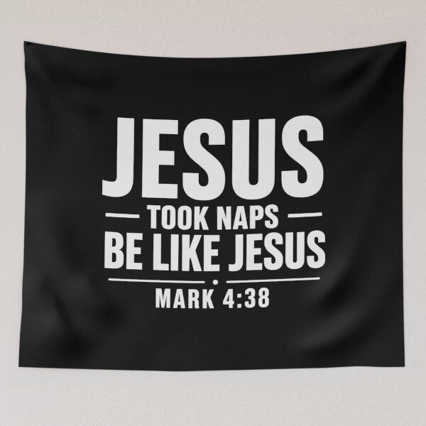 Item preview, Funny Jesus Took Naps Be Like Jesus Mark 4:38 designed and sold by OlakunleOloroz.