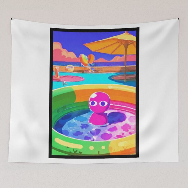 Item preview, Illustration - Pop and Minimalist Style, Colorful and Quirky Universe designed and sold by Reverso-Design.