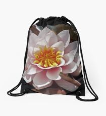 Nymphaeaceae 4 Drawstring Bag