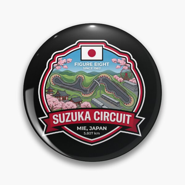 Item preview, Suzuka Circuit World Class Motorsport Venue Japan designed and sold by enzoade.