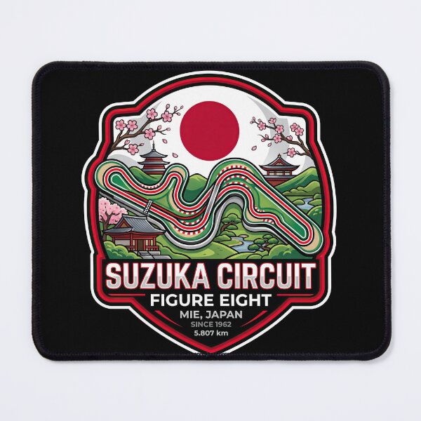 Item preview, Suzuka Circuit Home Of Legendary Japanese Racing Passion designed and sold by enzoade.