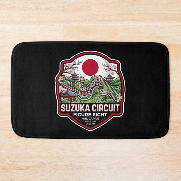 Item preview, Suzuka Circuit Home Of Legendary Japanese Racing Passion designed and sold by enzoade.
