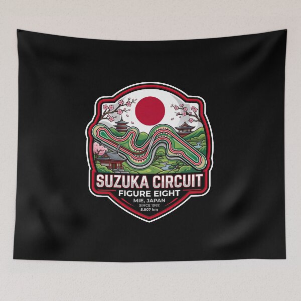 Item preview, Suzuka Circuit Home Of Legendary Japanese Racing Passion designed and sold by enzoade.