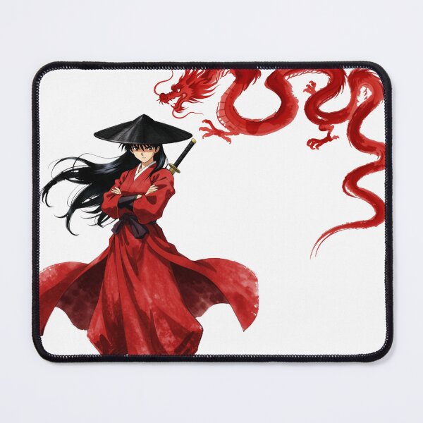 Item preview, Anime ninja girl in red designed and sold by SquareSign.