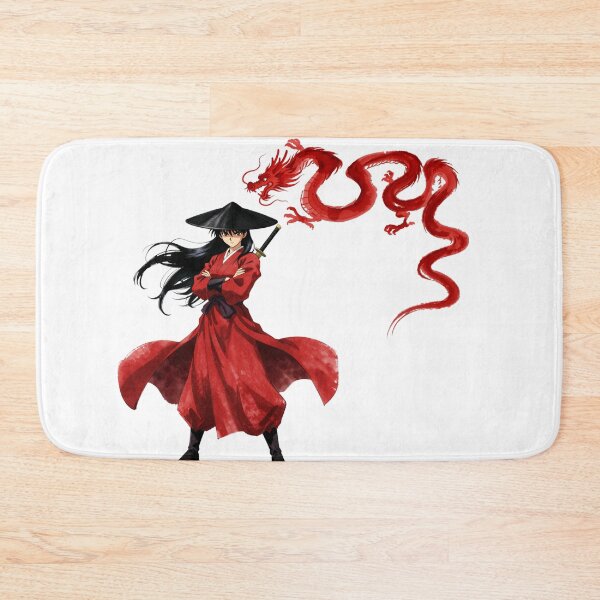 Item preview, Anime ninja girl in red designed and sold by SquareSign.