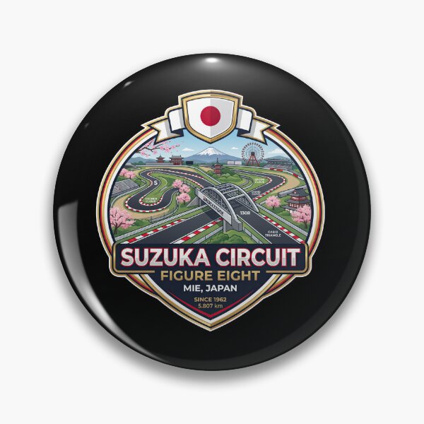 Item preview, Suzuka Circuit Iconic Motorsport Heritage And Speed designed and sold by enzoade.