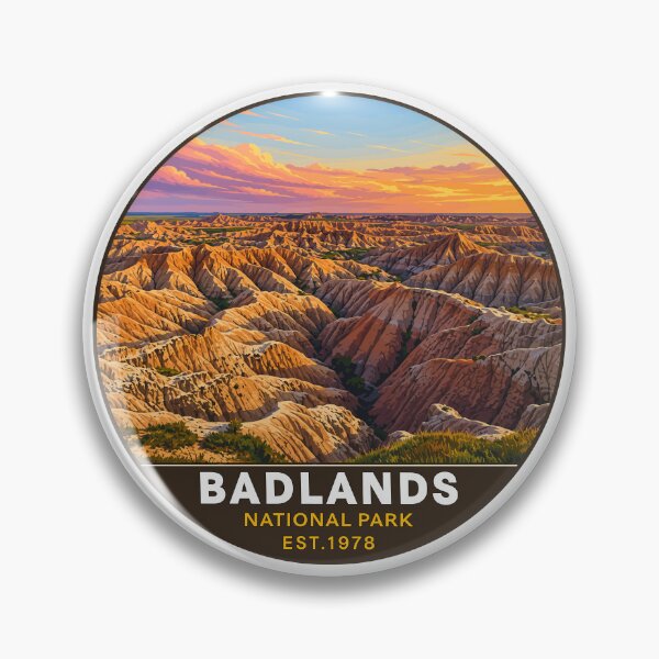 Item preview, Badlands National Park South Dakota designed and sold by Gideon Emmerich.