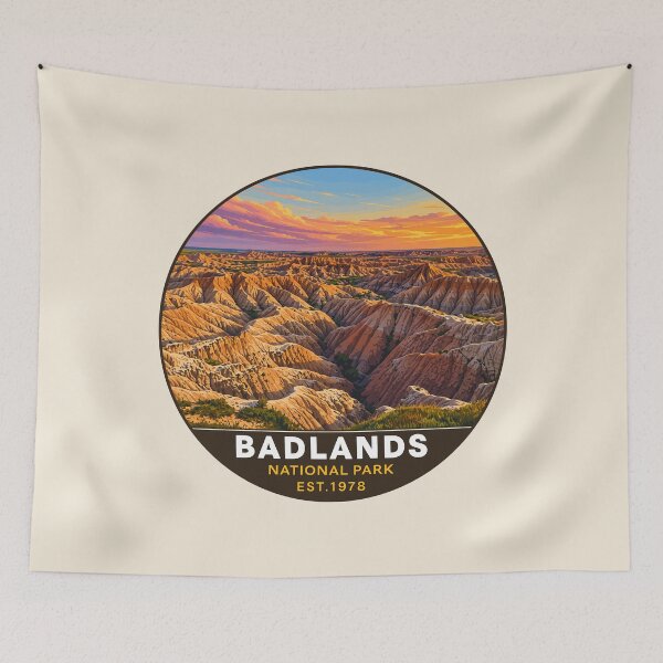 Item preview, Badlands National Park South Dakota designed and sold by Gideon Emmerich.