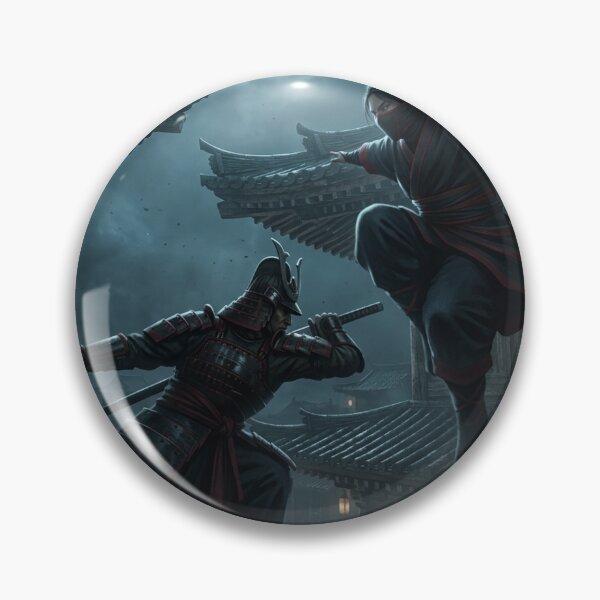 Item preview, Anime Samurai VS Ninja designed and sold by SquareSign.