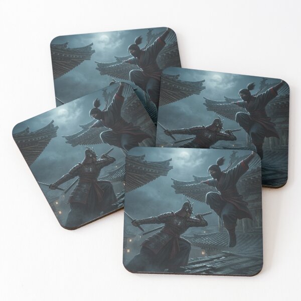 Item preview, Anime Samurai VS Ninja designed and sold by SquareSign.