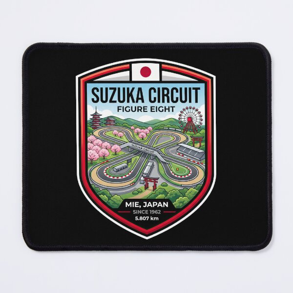 Item preview, Suzuka Circuit Ultimate Racing Pilgrimage Japan designed and sold by enzoade.