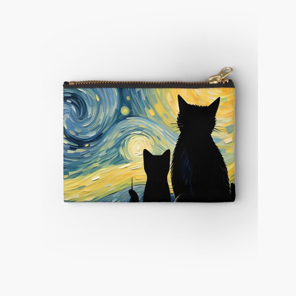 Item preview, Van Gogh Cat Starry Night Van Gogh Cat Lovers designed and sold by PurrfectHome.