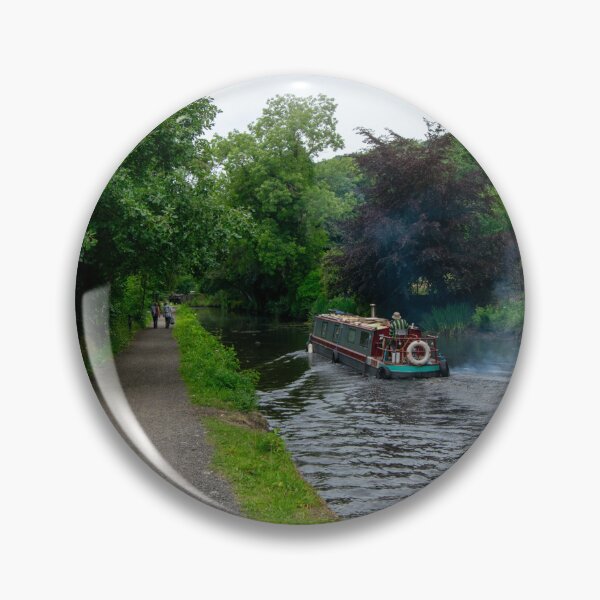 Item preview, Traditional Narrowboat on the Rochdale Canal, Brearley designed and sold by ArtworkNorth.