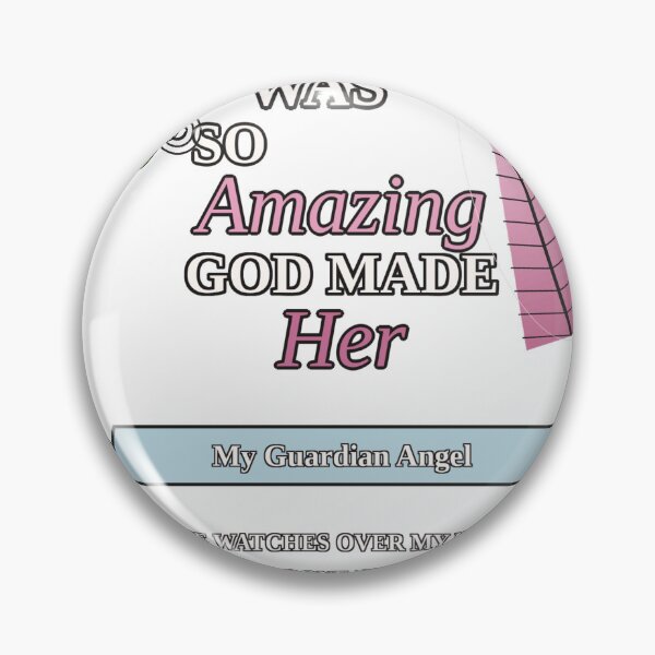 Item preview,  “My Mom Was So Amazing” Guardian Angel Design designed and sold by ⭐ AURA STUDIO.