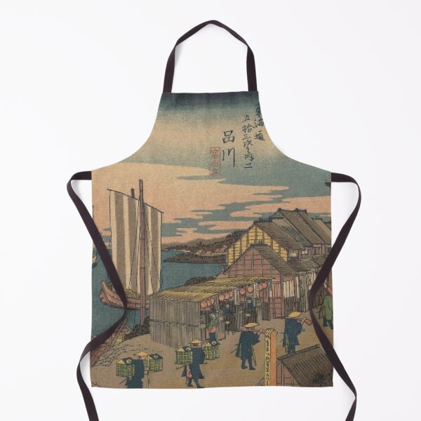 Item preview, Hiroshige Ukiyo-e: Shinagawa Sunrise - Tokaido Fifty-Three Stations designed and sold by vekotpu.