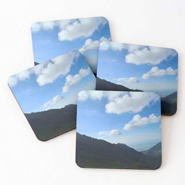 Item preview, Carpathian Blue Sky Peaks – Romania Mountain Art designed and sold by MSMPrintDesign.