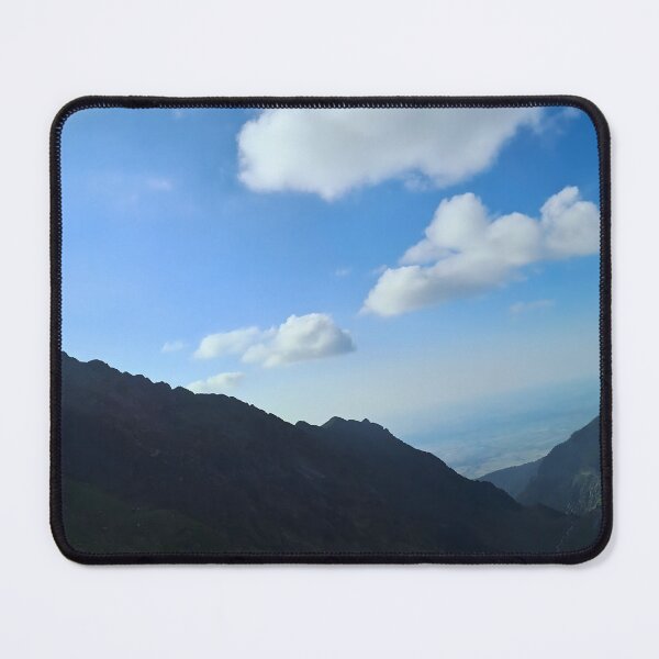 Item preview, Carpathian Blue Sky Peaks – Romania Mountain Art designed and sold by MSMPrintDesign.