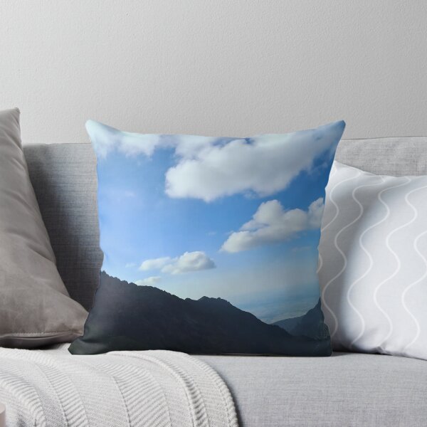 Item preview, Carpathian Blue Sky Peaks – Romania Mountain Art designed and sold by MSMPrintDesign.
