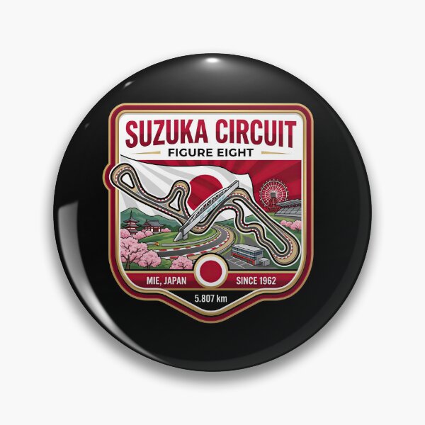 Item preview, Suzuka Circuit Historic Japanese Grand Prix Venue designed and sold by enzoade.